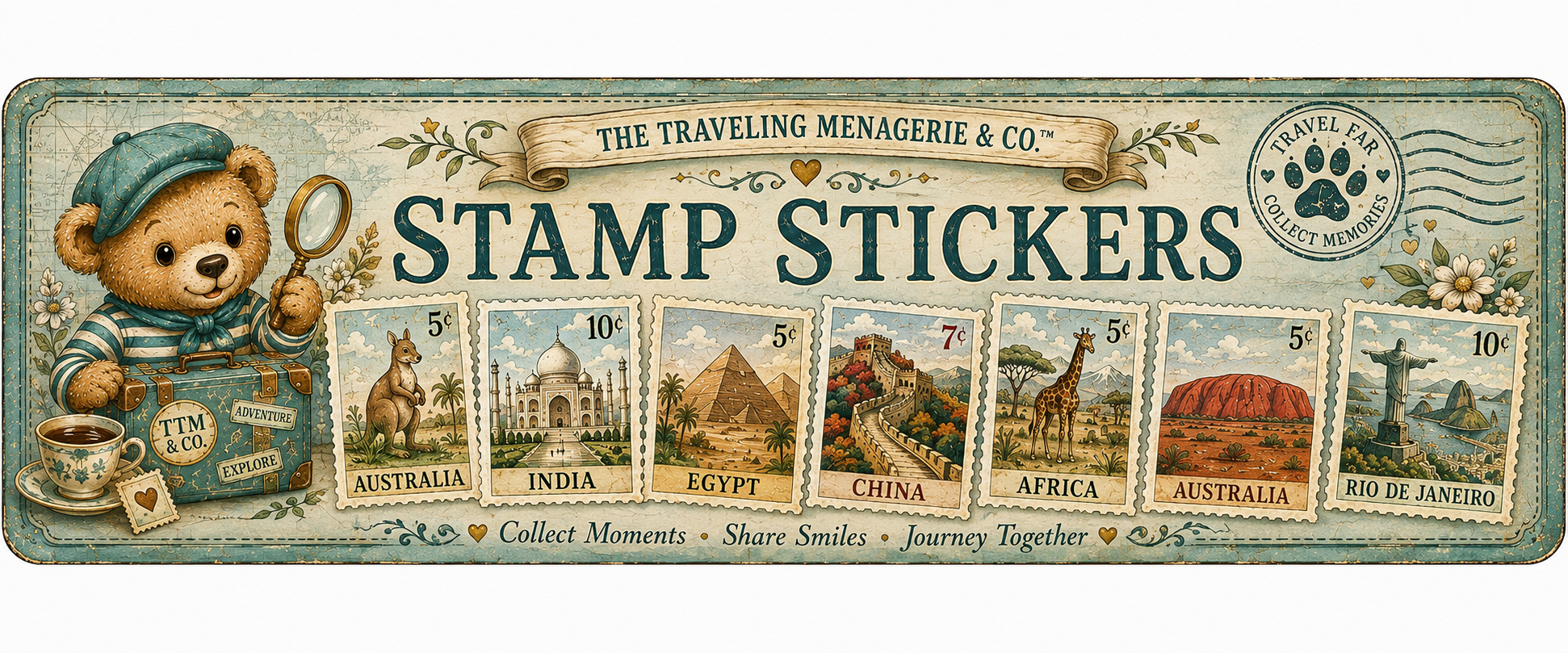 Stamp Stickers