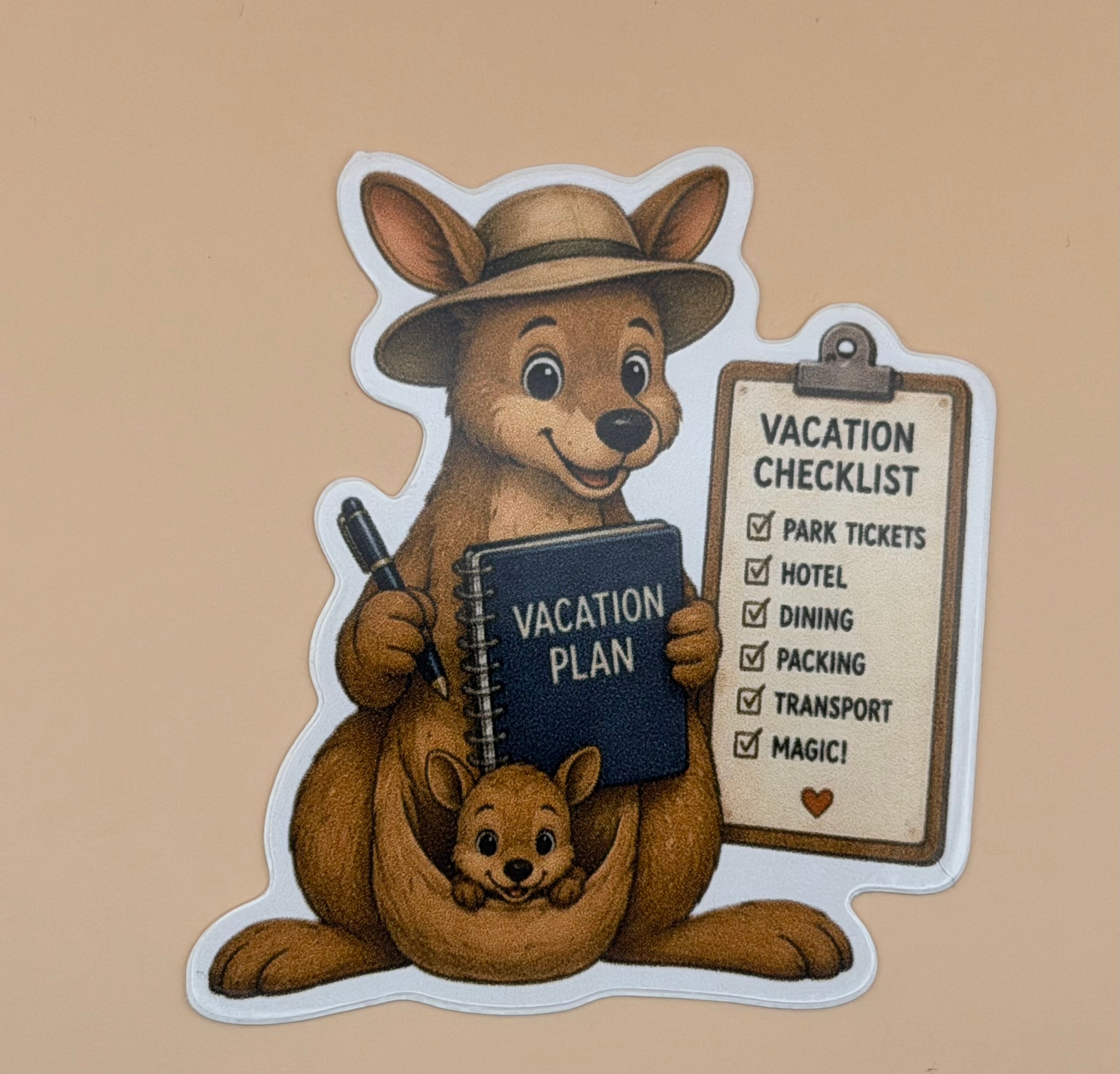 Kangaroo Stickers