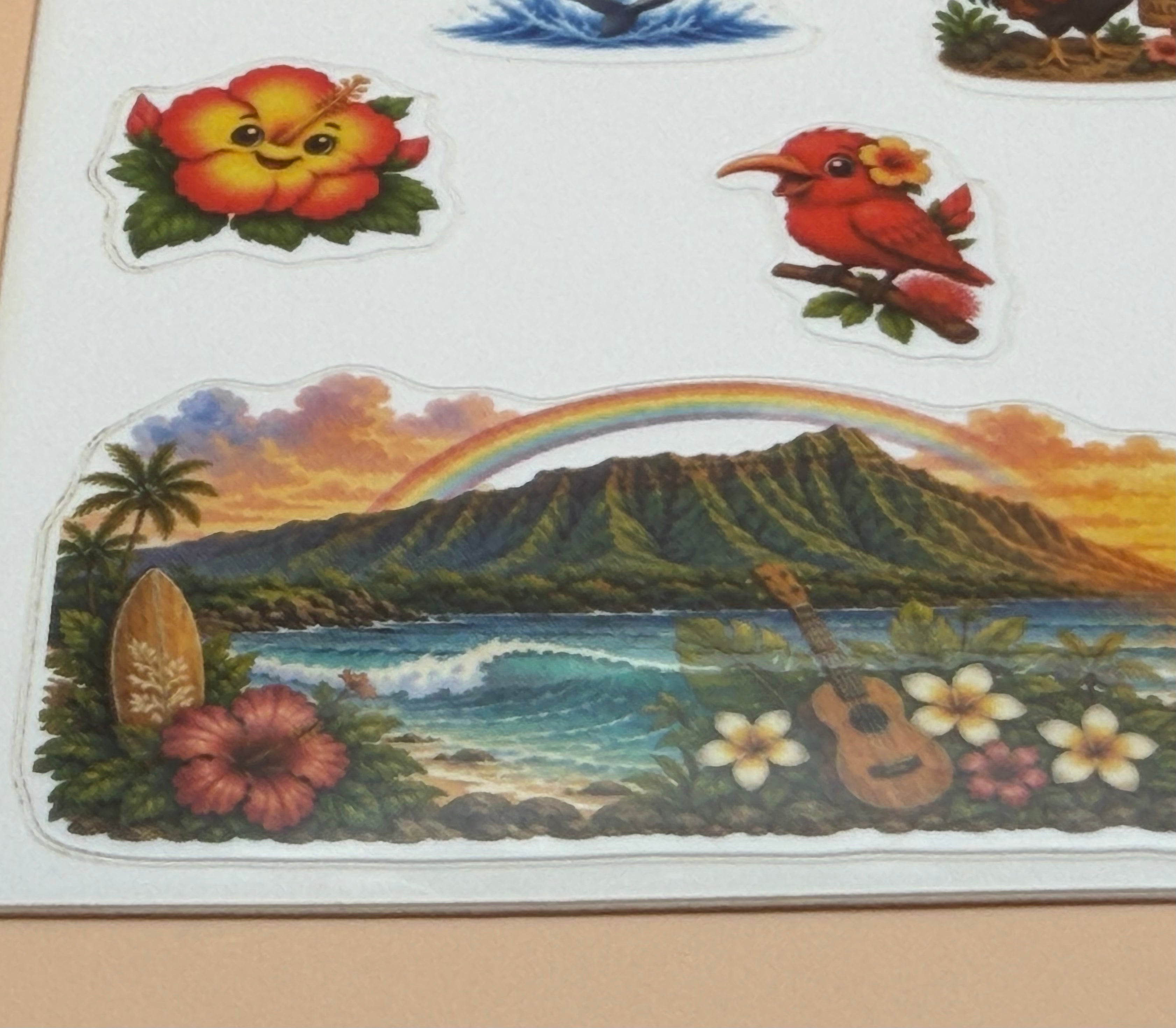 Hawaii Friends Sticker Sheet