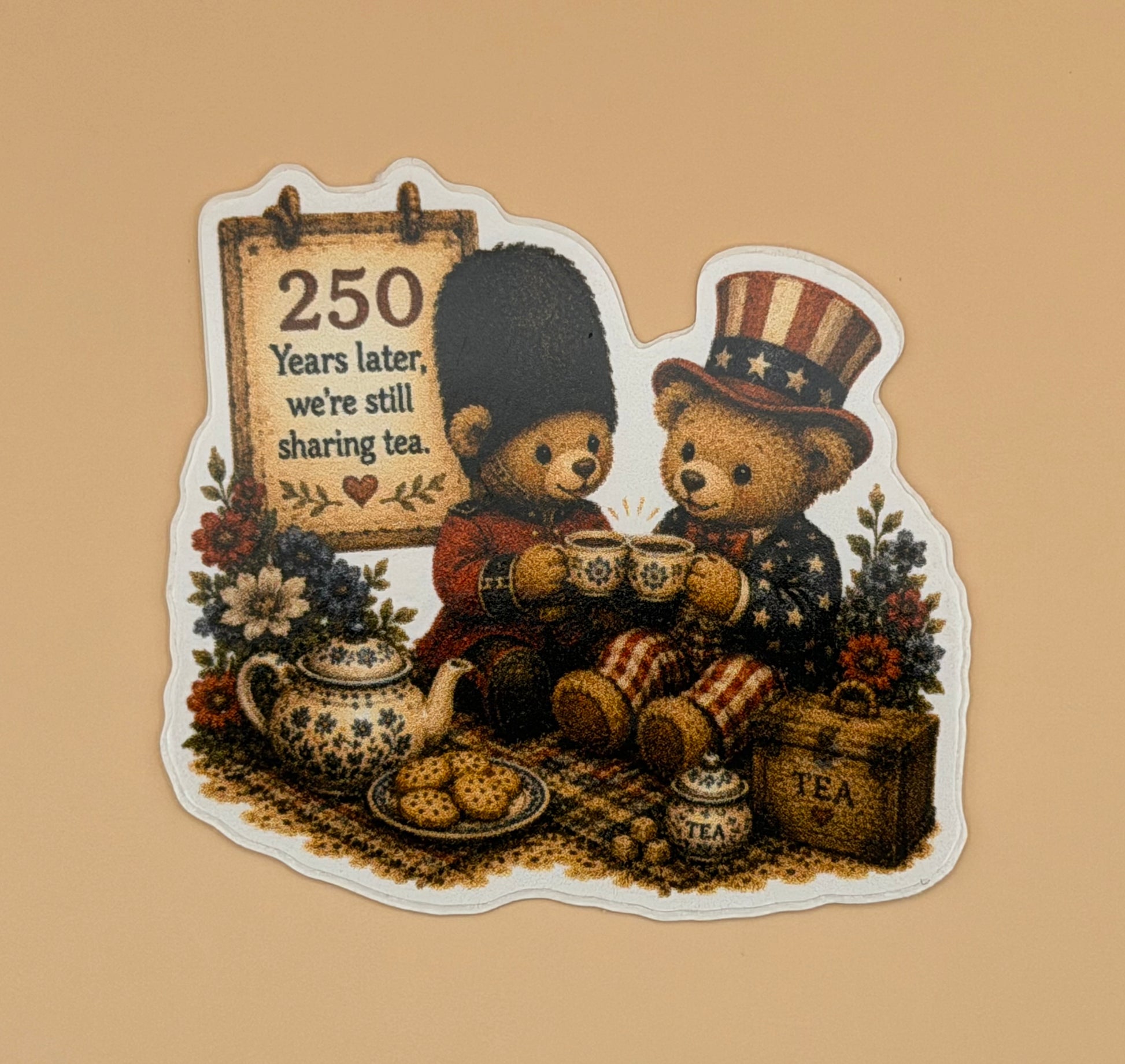 250th Anniversary USA and English Teddy Bear Tea