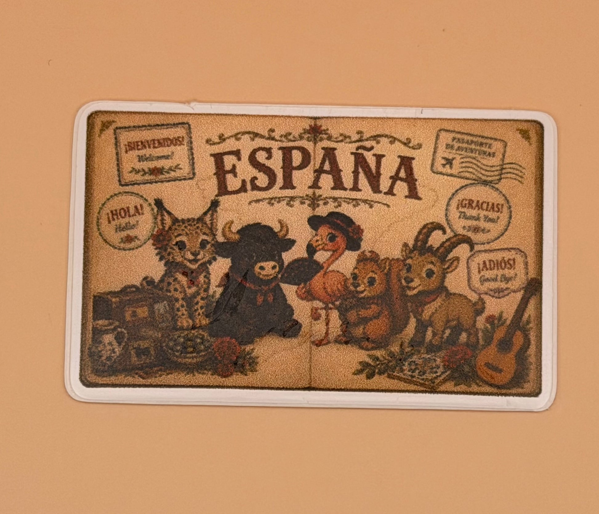 España Passport Sticker | Spain Friends Small