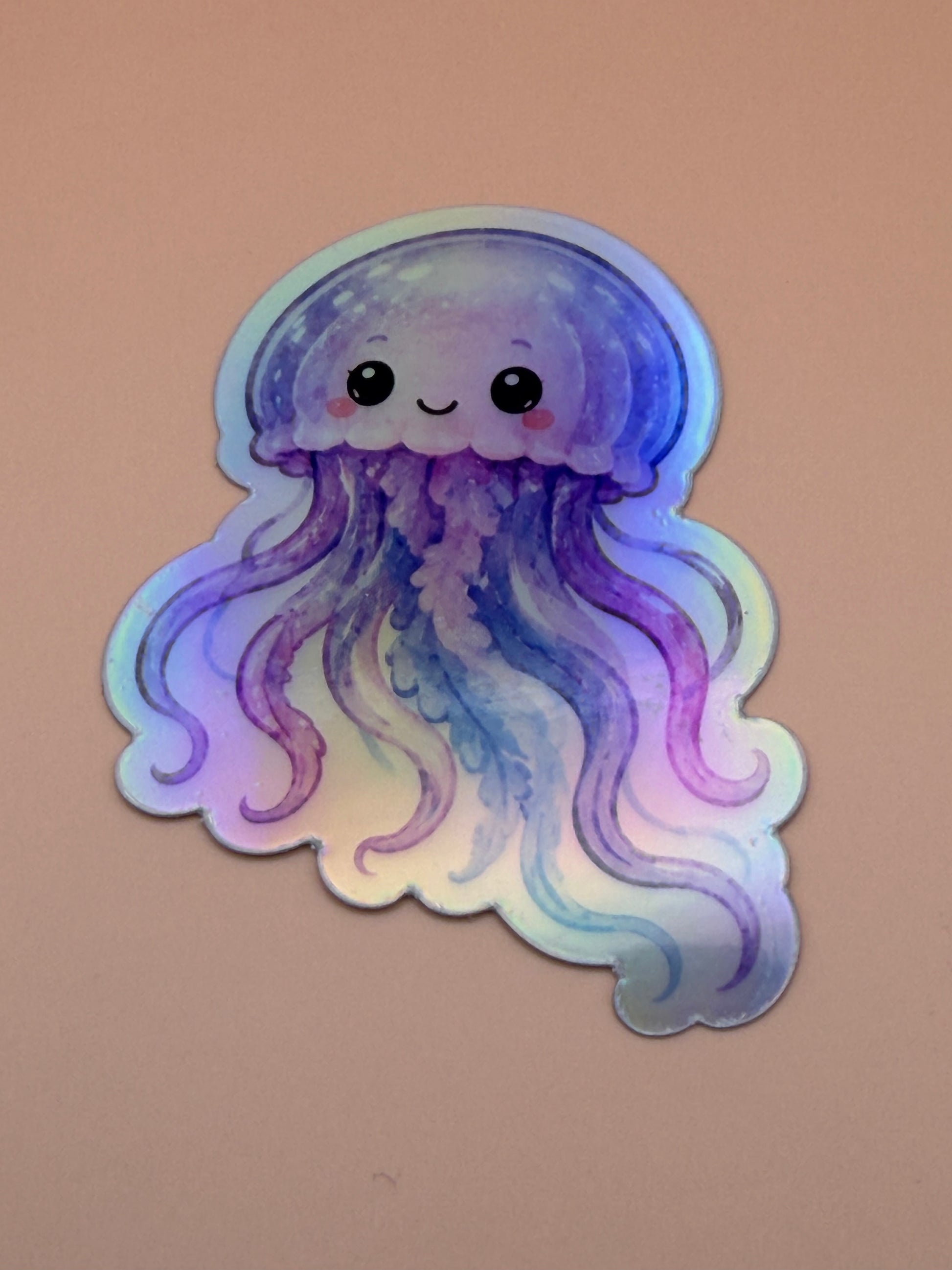 Jellyfish Sticker | Holographic | Monterey Peninsula Friends