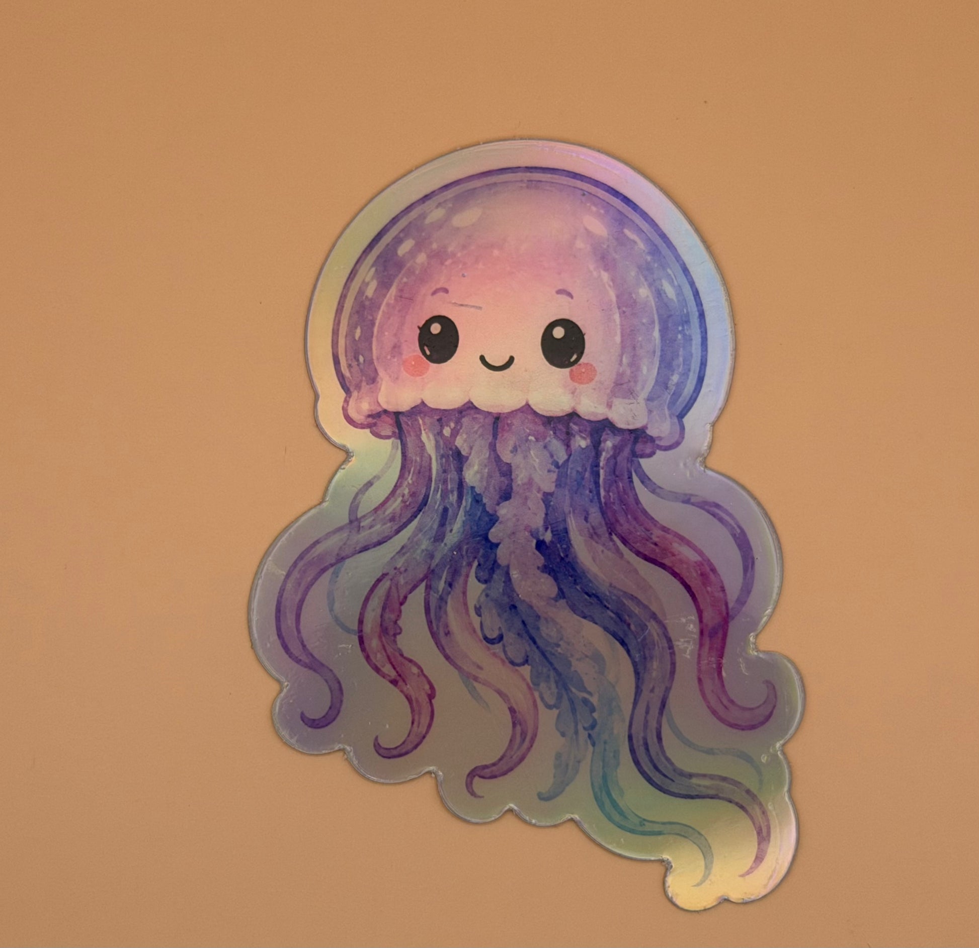 Jellyfish Sticker | Holographic | Monterey Peninsula Friends