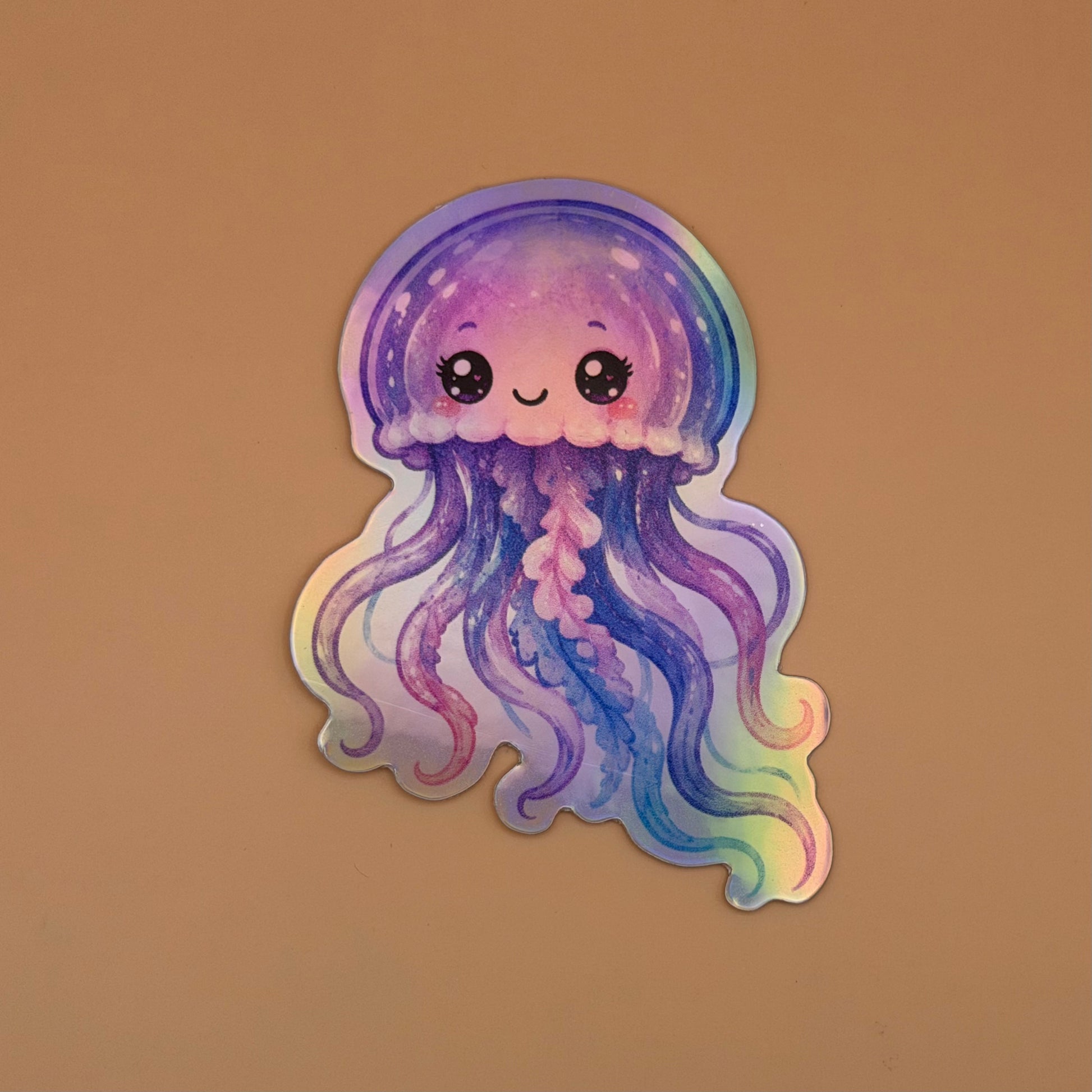 Jellyfish Sticker | Holographic (Female) | Monterey Peninsula Friends