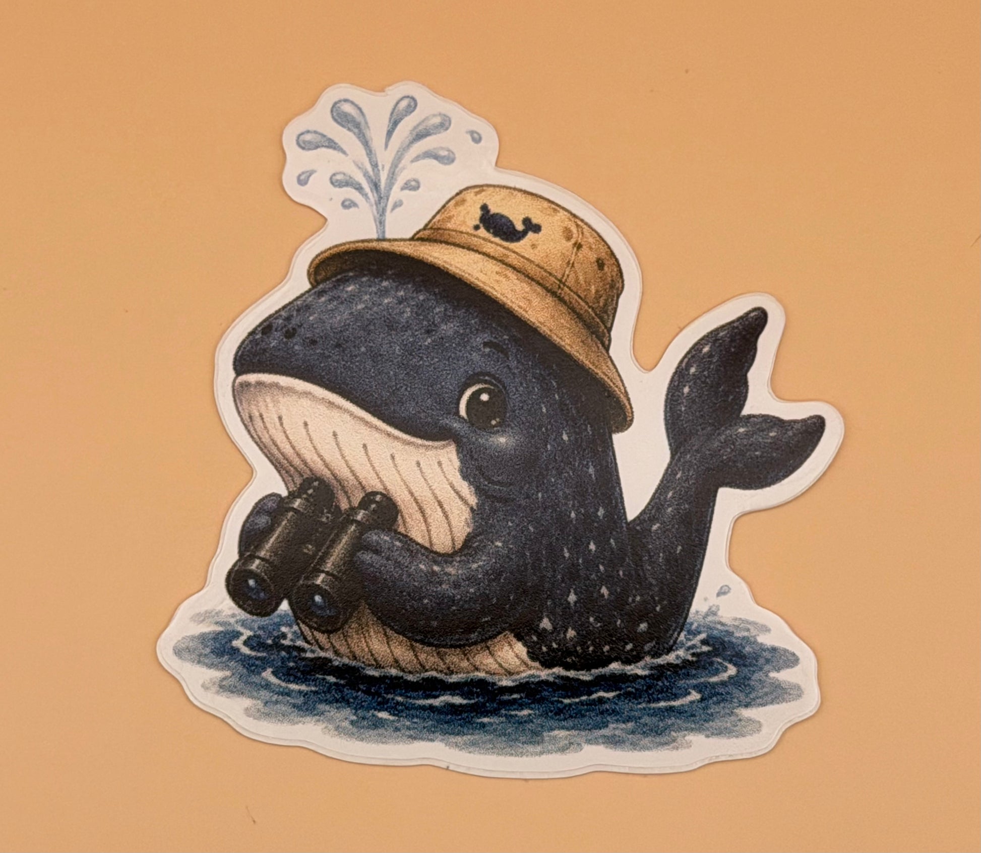 Whale Watching Sticker